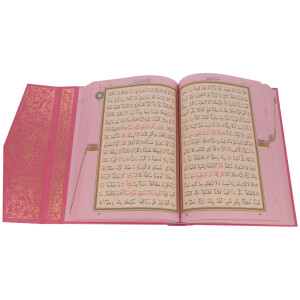 Edler Quran Hellrosa in verschiedenen Formatgrößen