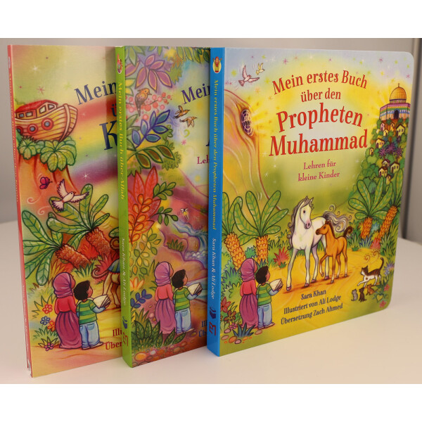 Mein erstes Buch über Allah, den Koran und Muhammed, Pappbuchset für Kinder