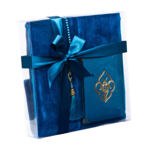 Ibadah Geschenkbox mit blankem Gebetsteppich, Quran und...