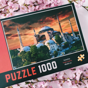 1000 Teile Puzzle mit schönen Motiven Hagia Sophia