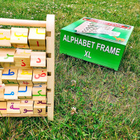 Alifba Buchstabenrahmen - Arabisches Alphabet zum Lernen und Anfassen
