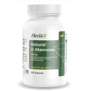 Natural D-Mannose 500 mg (60 KAPSELN)