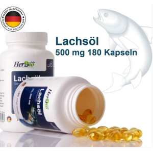 LACHS&Ouml;L (Salmon-&Ouml;l) 1 %, 500 mg (180...