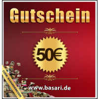 Basari - Gutschein im Wert von 50 EURO