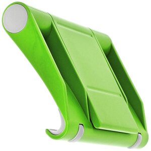 Universal Ständer (grün) für alle Smartphones und Tablets mit einstellbaren Sichtwinkeln / Tisch Halter / Dock Cradle