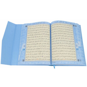 Edler Quran Hellblau in verschiedenen Formatgr&ouml;&szlig;en
