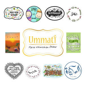 Meine islamischen Sticker im Set &ndash; 10 Sticker